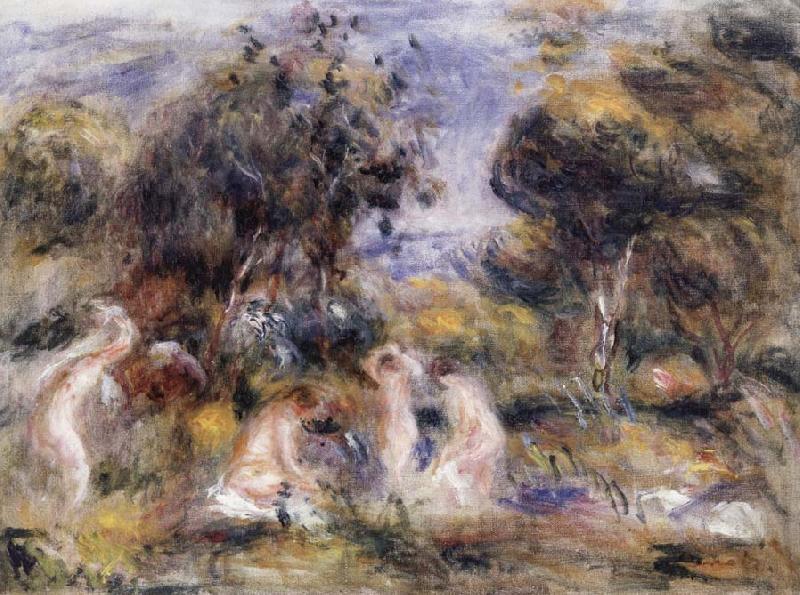 Pierre Renoir The Bathers France oil painting art
